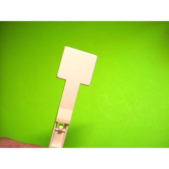 Alvin G & Co NOS Pinball Machine 6" Off White Plastic ROLL OVER Drop Target - Picture 6 of 6